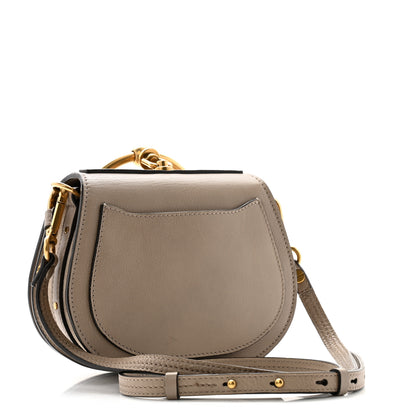 Chloe Calfskin Suede Small Nile Bracelet Bag Motty Grey 3 of 13
