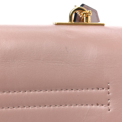 Valentino Garavani Smooth Calfskin Small VRing Crossbody Bag Rose Cannelle Light Ivory Cerise 18 of 23