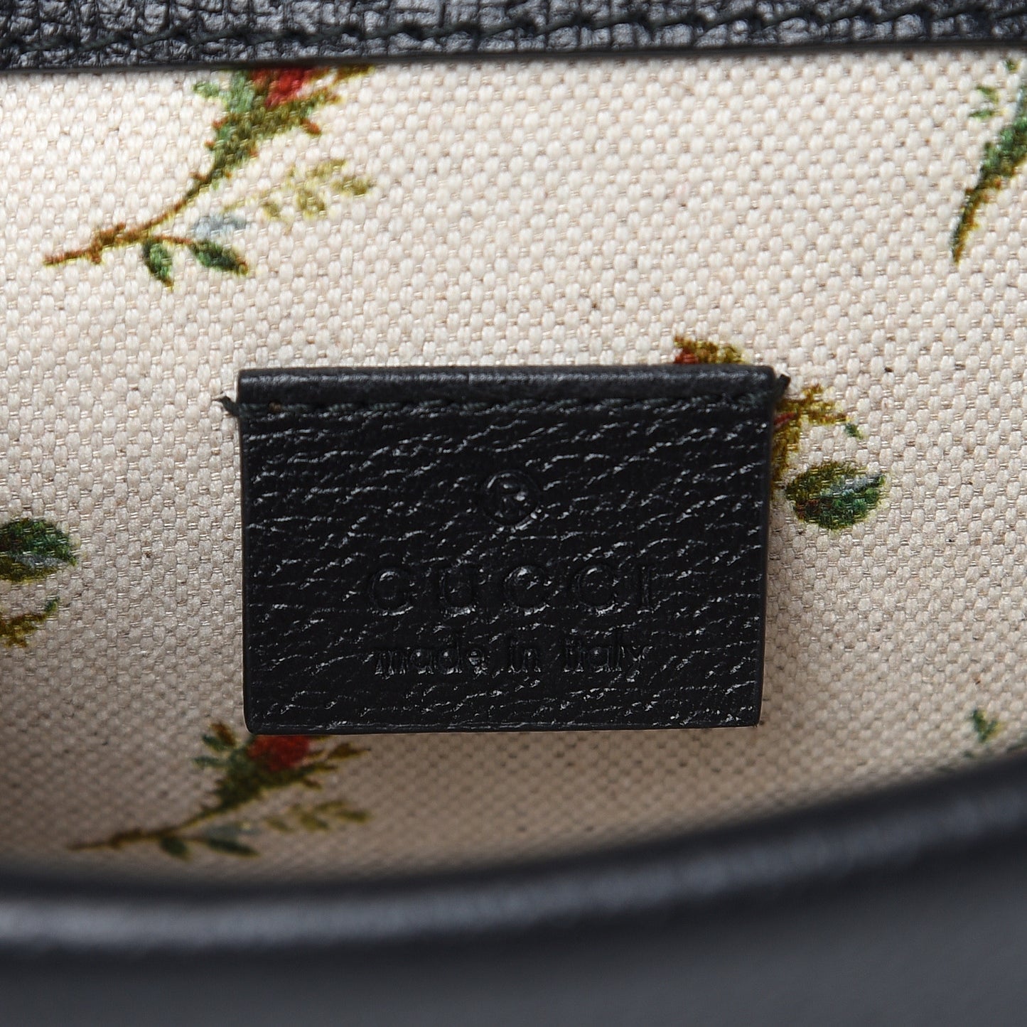 Calfskin Web Mini Dionysus Shoulder Bag Black