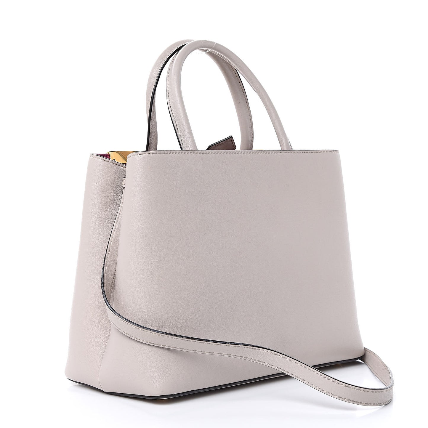Vitello Dolce Century Petite 2Jours Tote Grigio Polvere Ciclamino