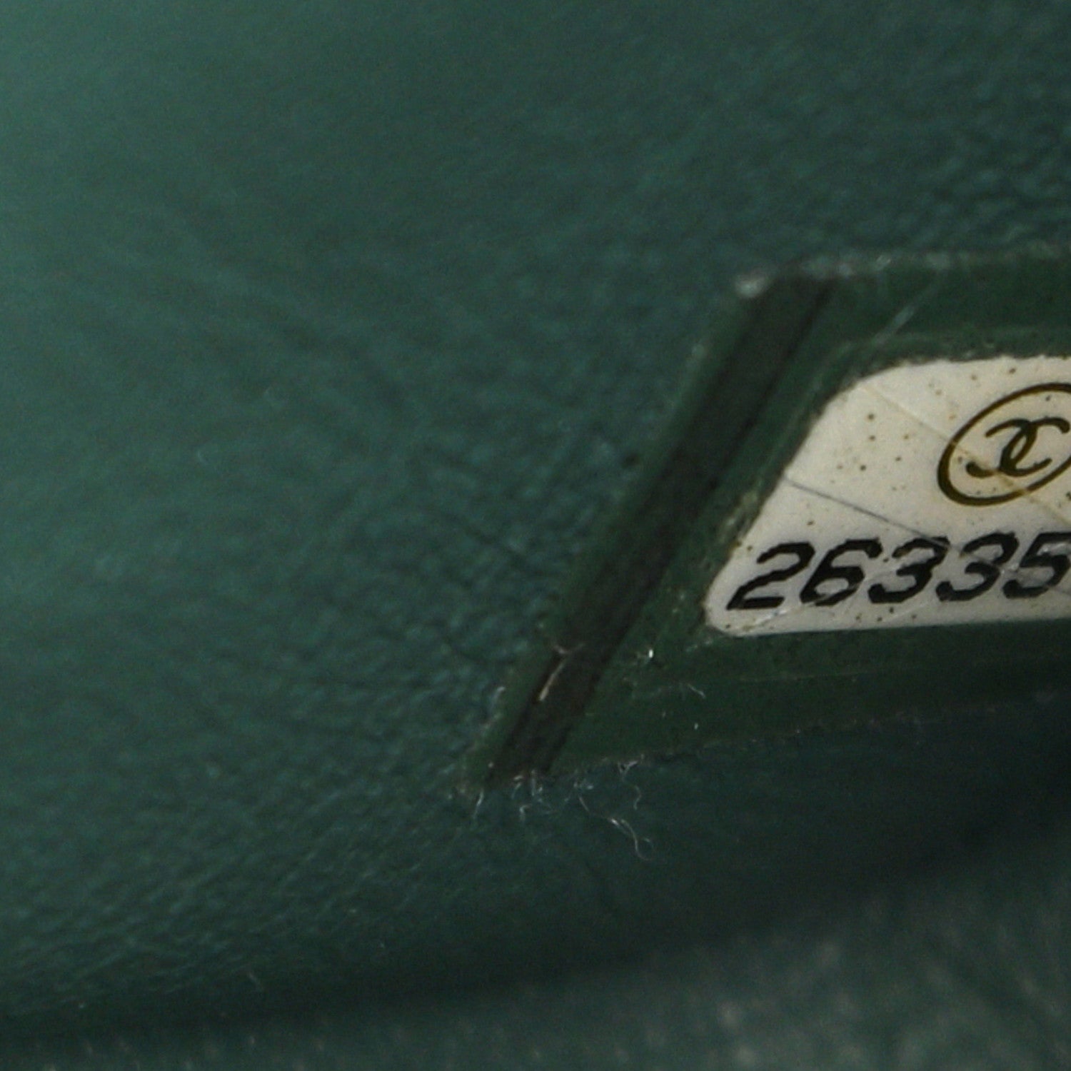 Chanel Lambskin Quilted Mini Square Flap Green 7 of 11