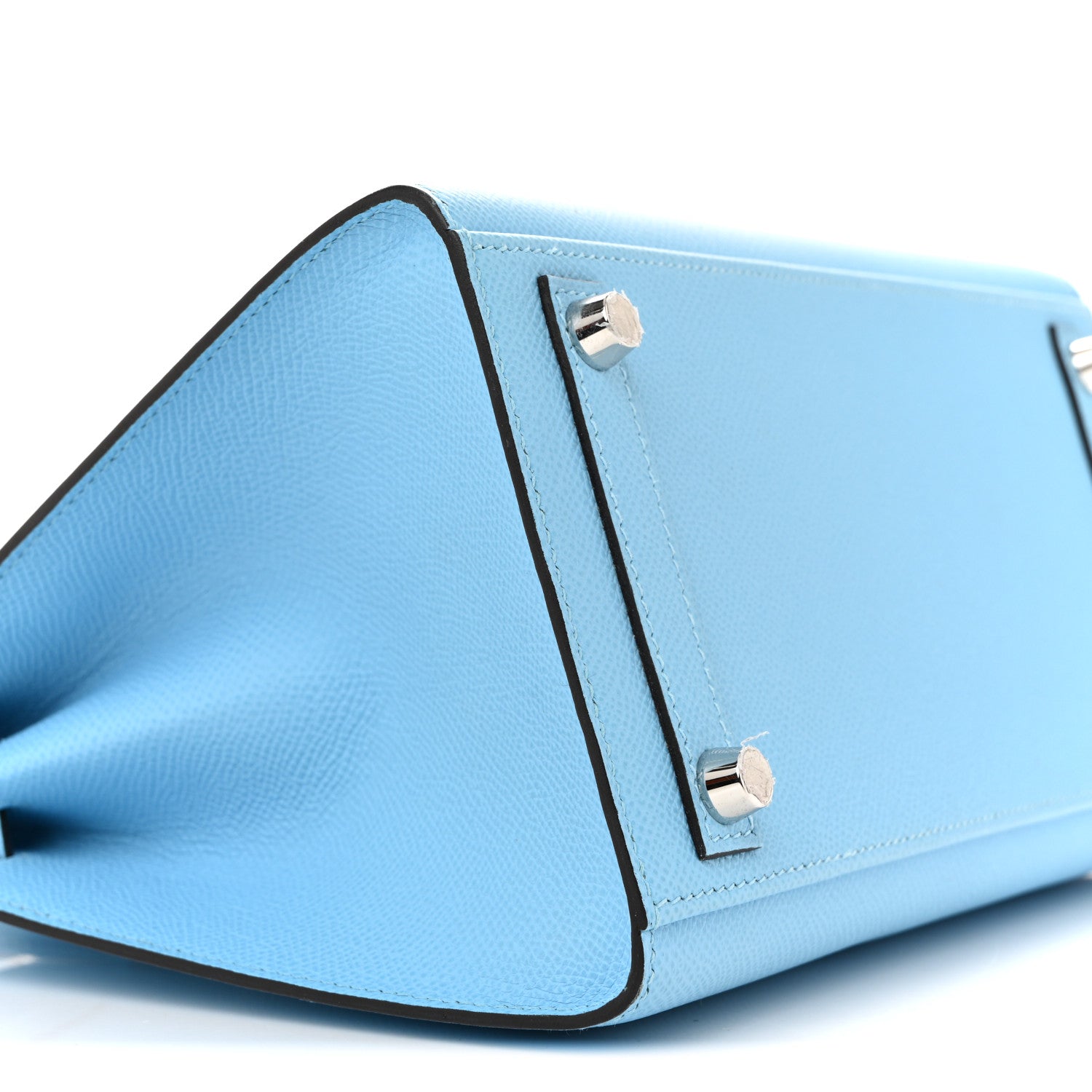 Hermes Epsom Birkin Sellier 25 Celeste 9 of 10