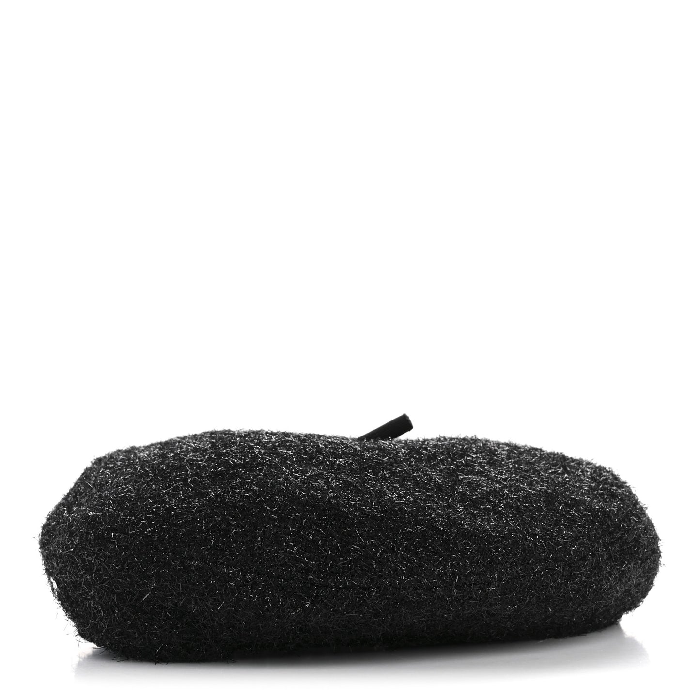 Cotton Metallic CC Beret L Black