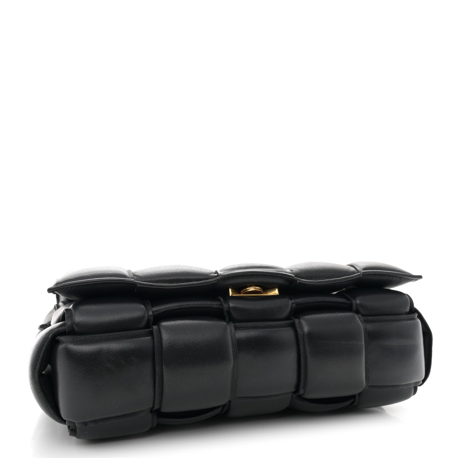 Bottega Veneta Nappa Maxi Intreccio Padded Cassette Crossbody Bag Black 4 of 13