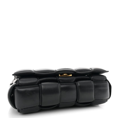 Bottega Veneta Nappa Maxi Intreccio Padded Cassette Crossbody Bag Black 4 of 13