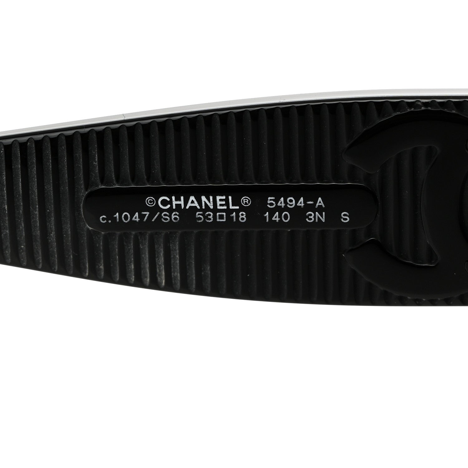 Chanel Square CC Sunglasses 5494-A Black 5 of 10