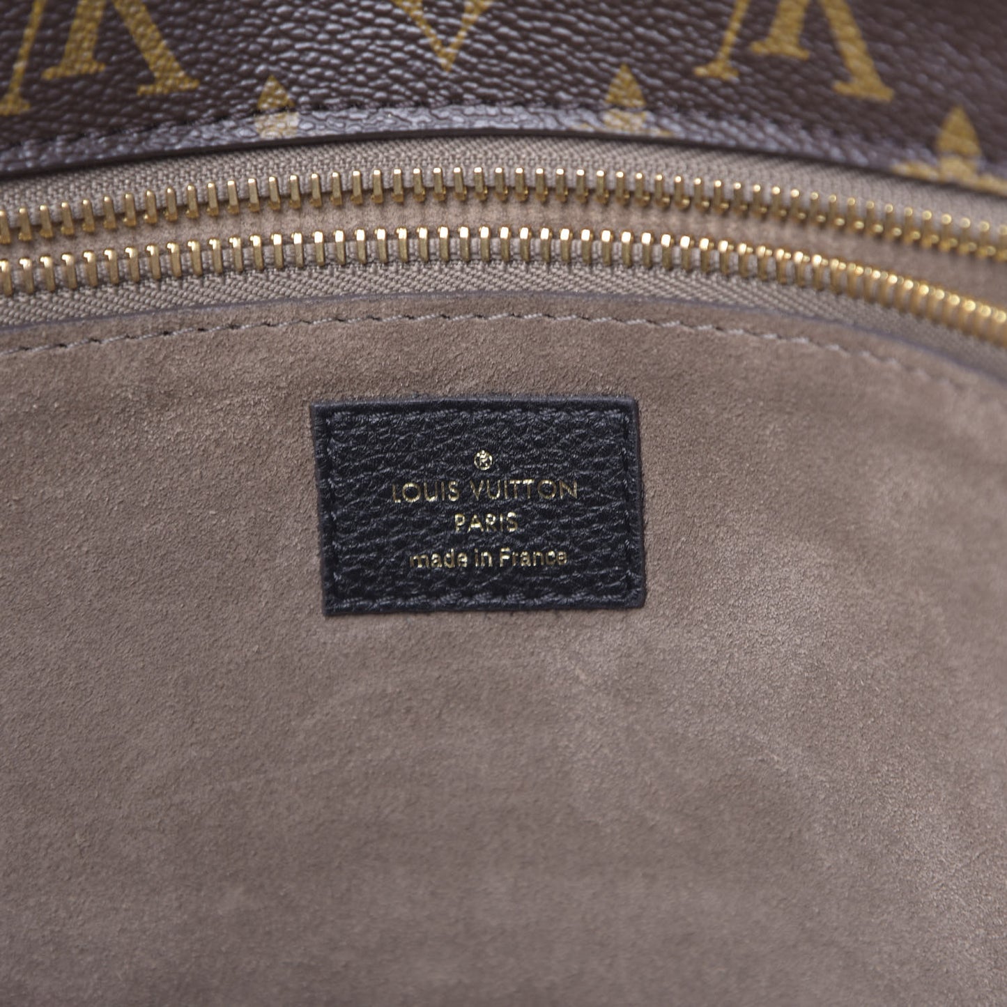 Monogram Tote W PM Black