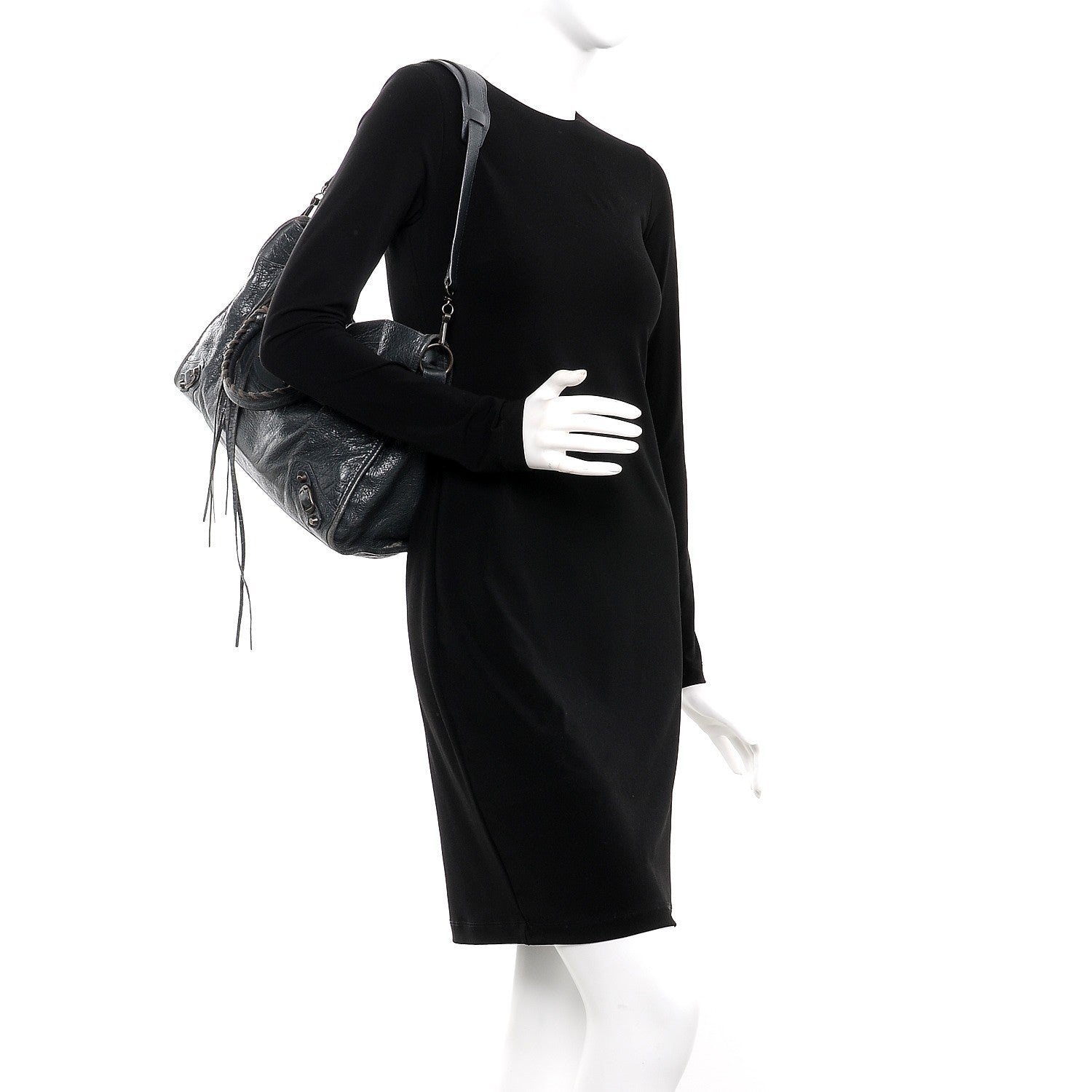 Balenciaga Agneau Classic Hardware City Anthracite 2 of 16