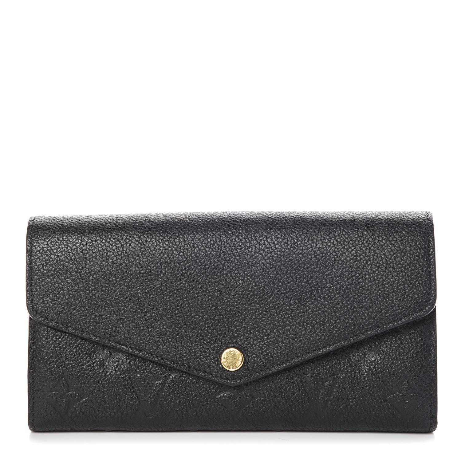 Louis Vuitton Empreinte Sarah Wallet NM Black 1 of 7