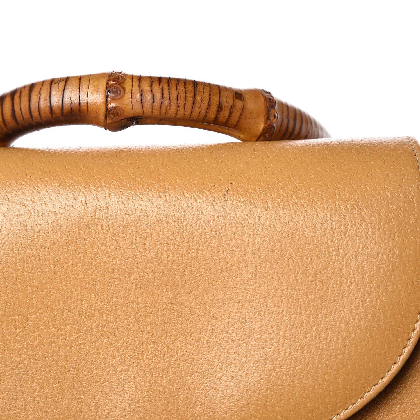 Cinghiale Bamboo Medium Backpack Tan