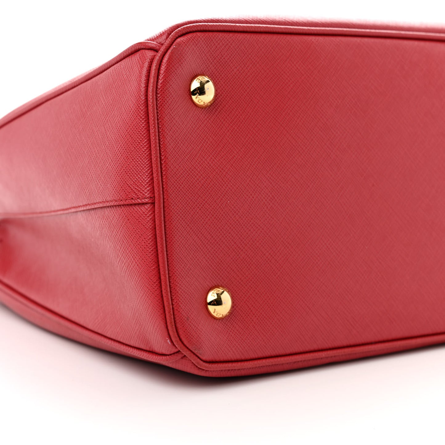 Saffiano Lux Medium Tote Fuoco