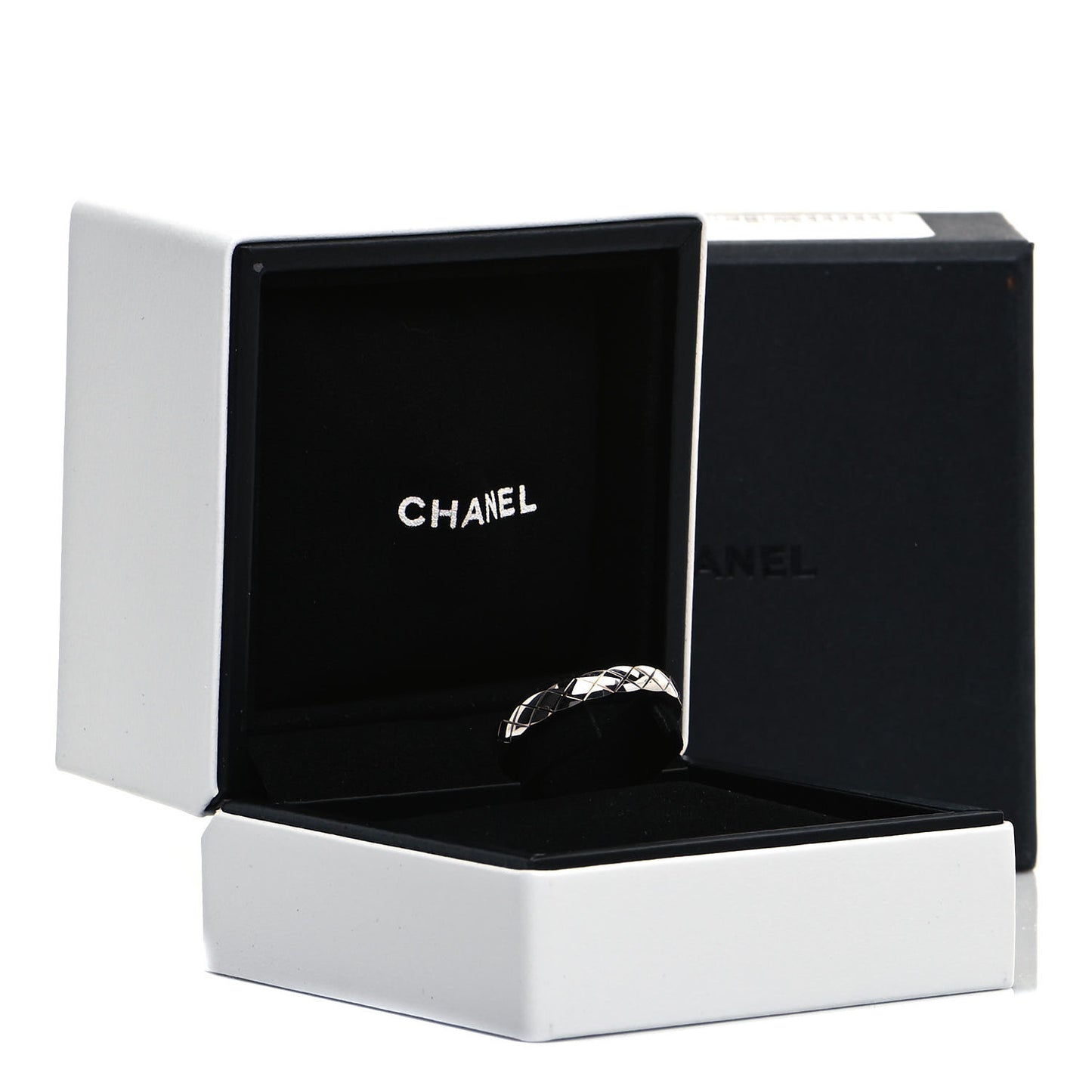 18K White Gold Mini Coco Crush Ring 56 7.5