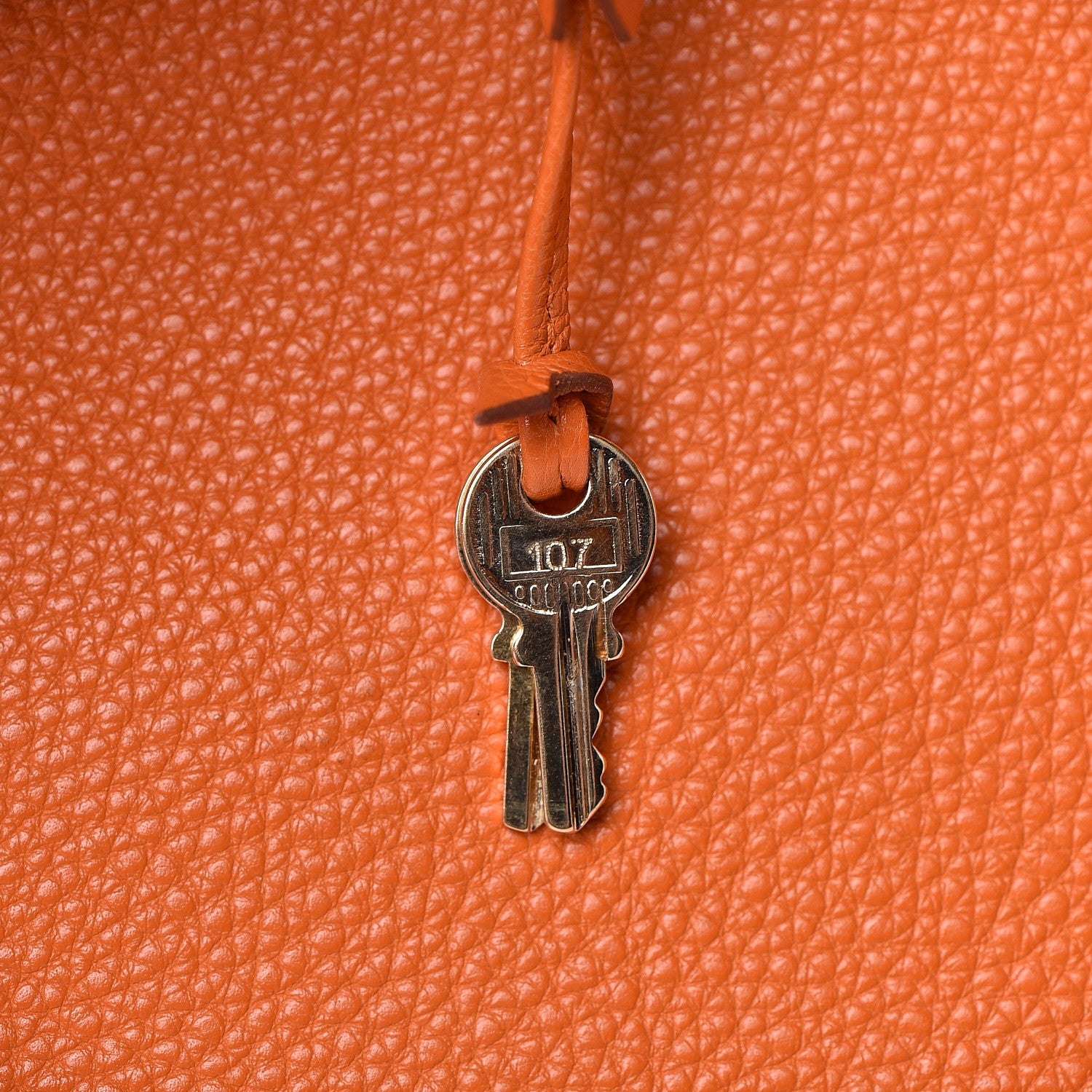 Hermes Togo Birkin 30 Orange 29 of 38