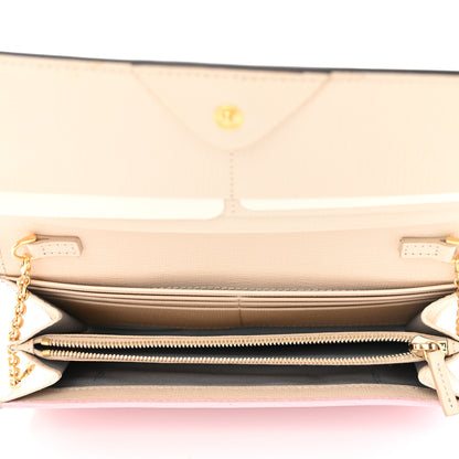 Fendi Vitello Elite Monster Eyes Studded Tube Wallet on Chain Ghiaccio Black Multicolor 5 of 10