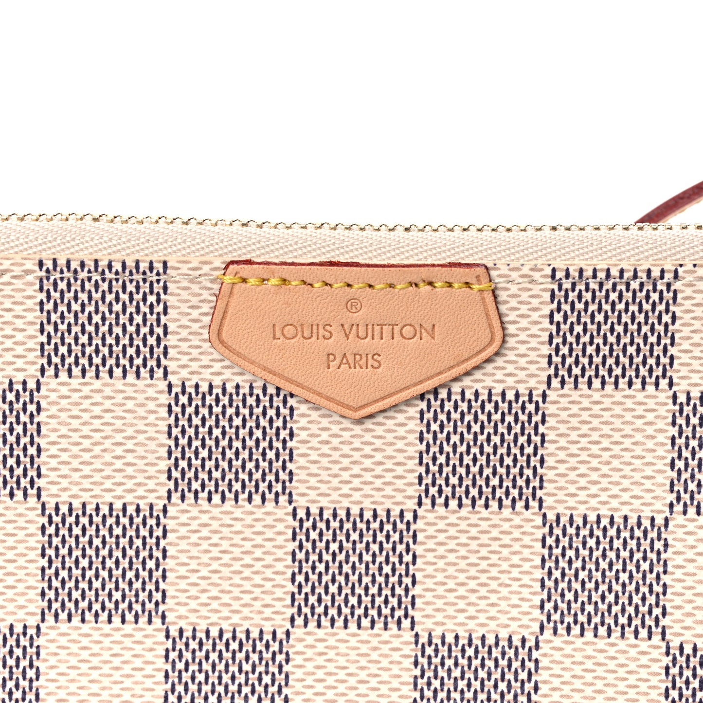 Damier Azur Double Zip Pochette