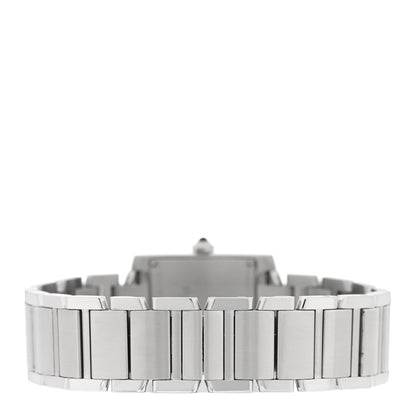 Cartier Stainless Steel 25mm Tank Francaise Quartz Watch 3 of 4