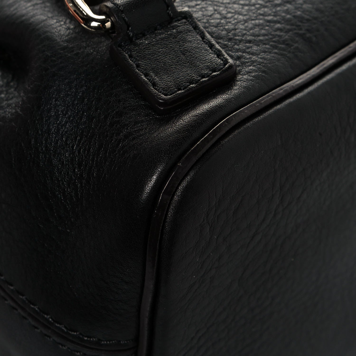 Chloe Suede Calfskin Mini Faye Backpack Black 10 of 12