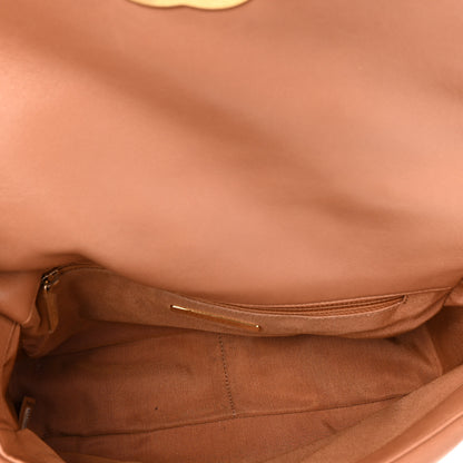Chanel Lambskin Quilted Medium Chanel 19 Flap Brown 5 of 12