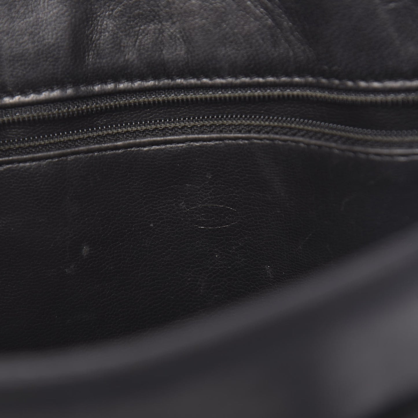 Lambskin CC Shoulder Bag Black