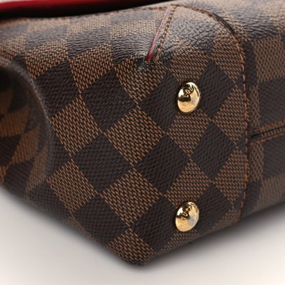 Louis Vuitton Damier Ebene Caissa Clutch Cherry 8 of 9