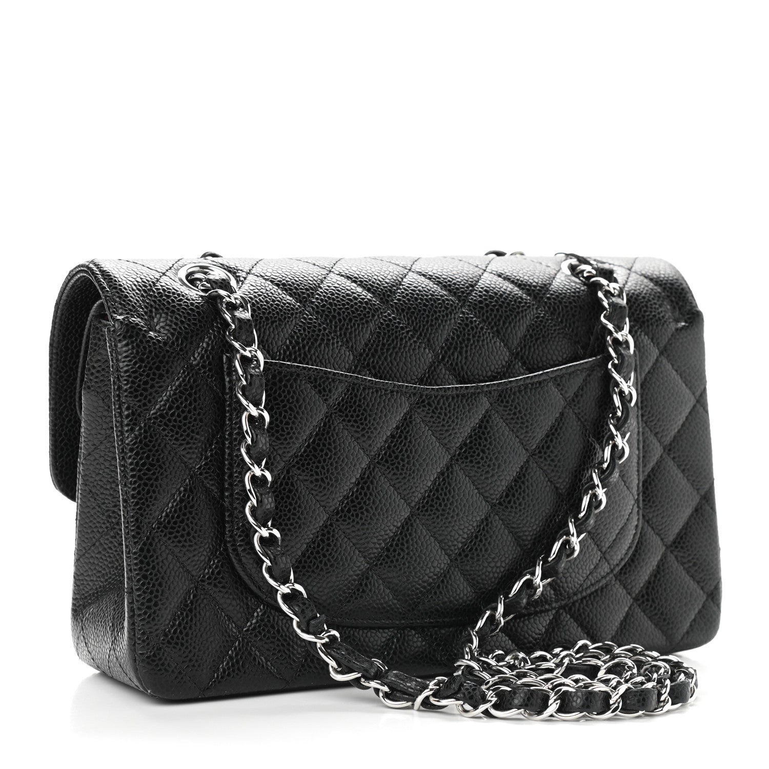 Chanel Caviar Quilted Small Double Flap Black 3 of 9