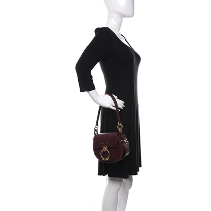 Chloe Calfskin Small Tess Bag Burnt Brown 3 of 10