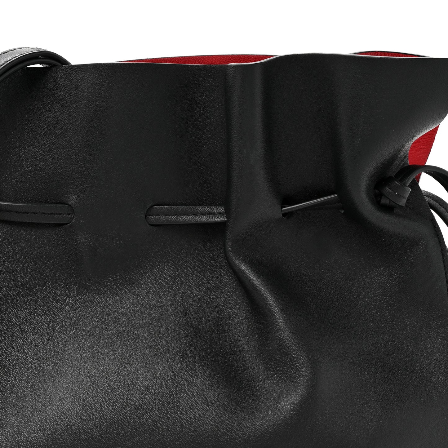 Lambskin Protea Bag Black Flamma