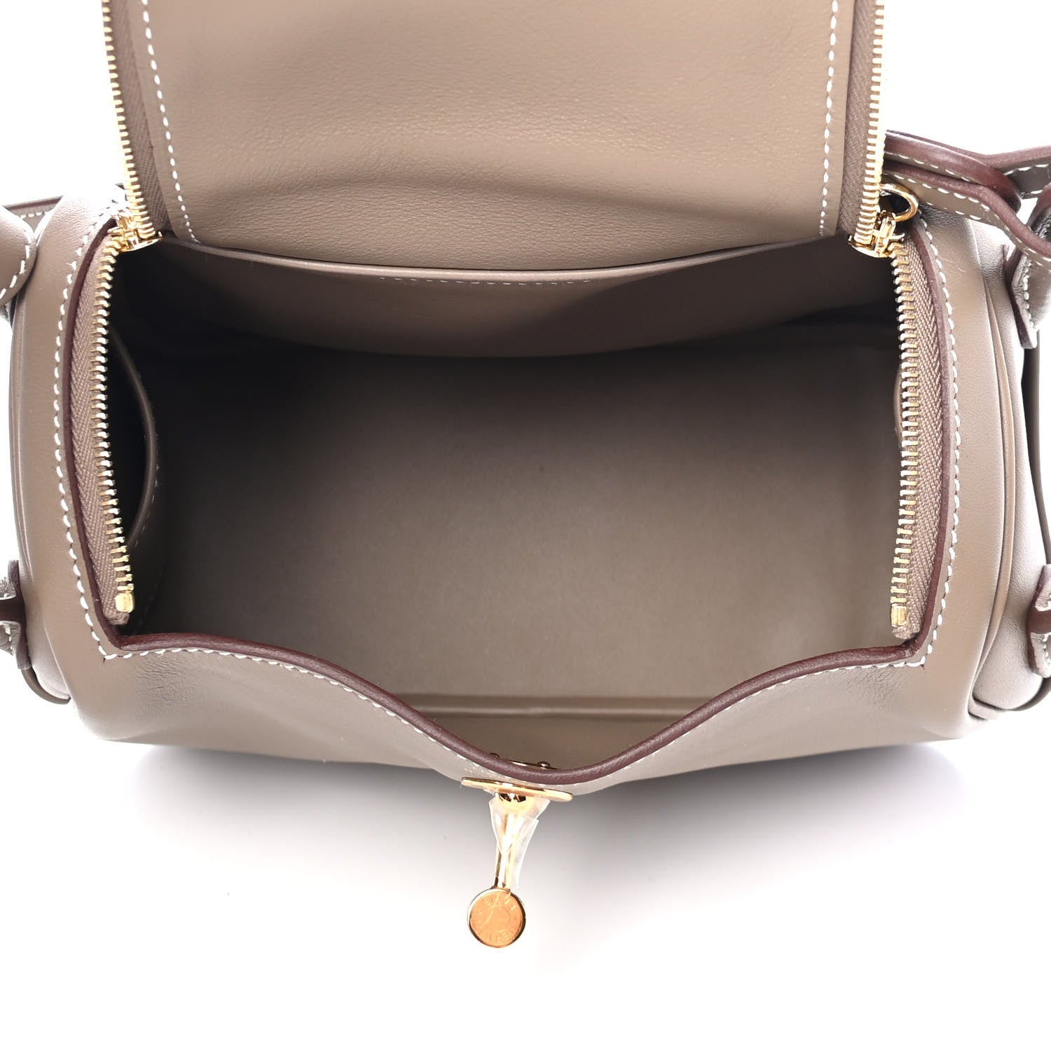 Hermes Swift Mini Lindy 20 Etoupe 4 of 4
