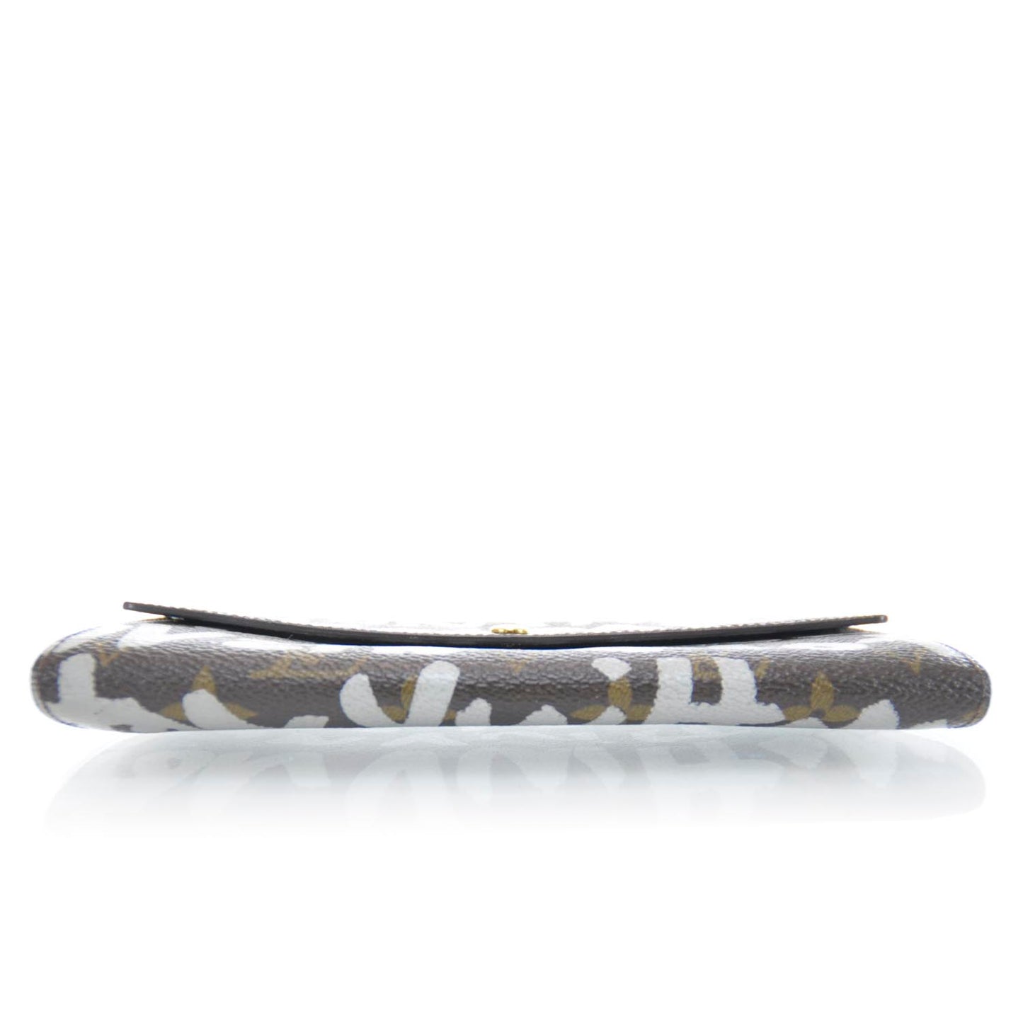 Monogram Graffiti Porte-Monnaie Wallet Silver