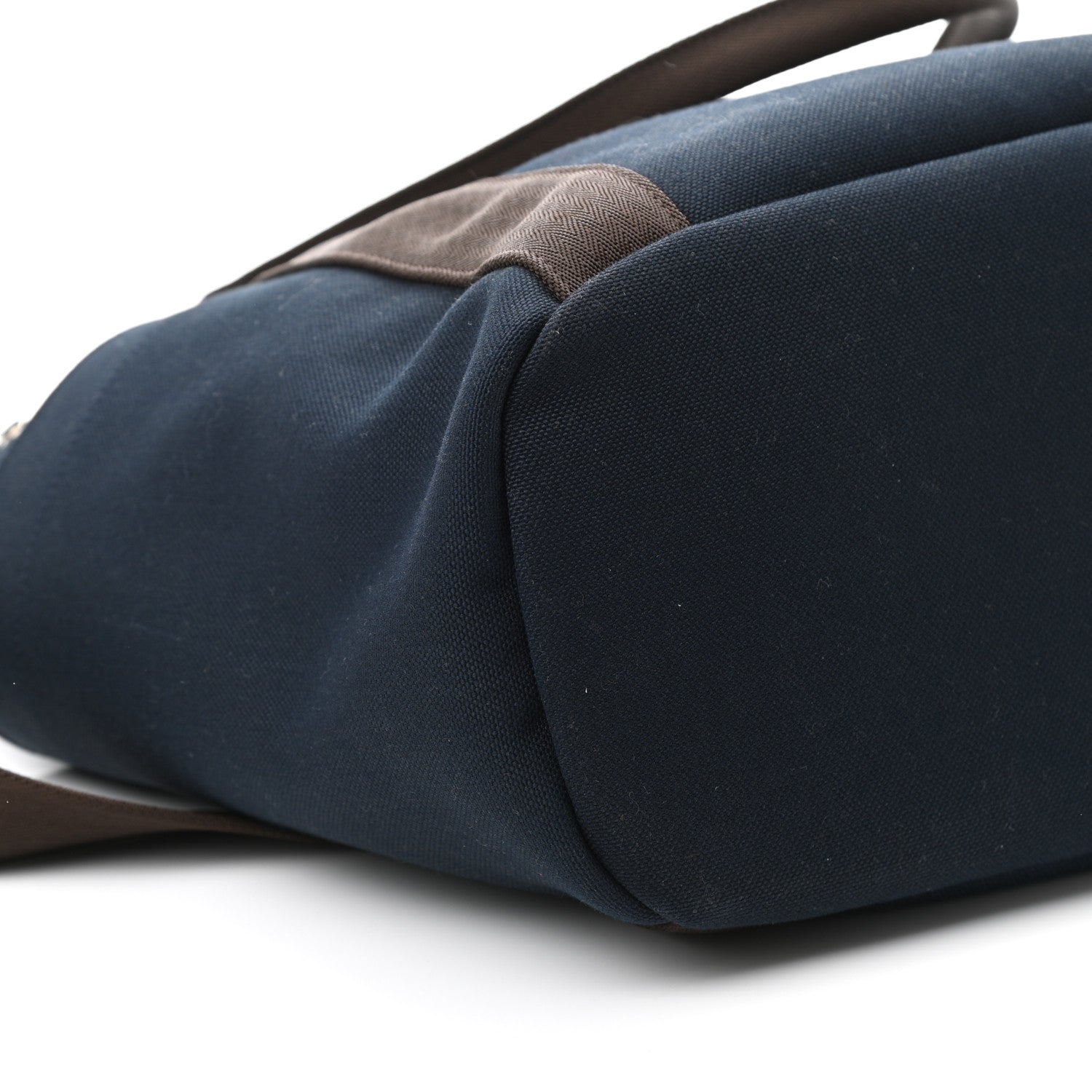 Hermes Canvas The Grooming Bag Bleu Navy Feu 12 of 13