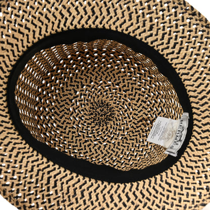 Hermes Straw Adele Panama Hat 58 Naturel Marron Jaune 7 of 12