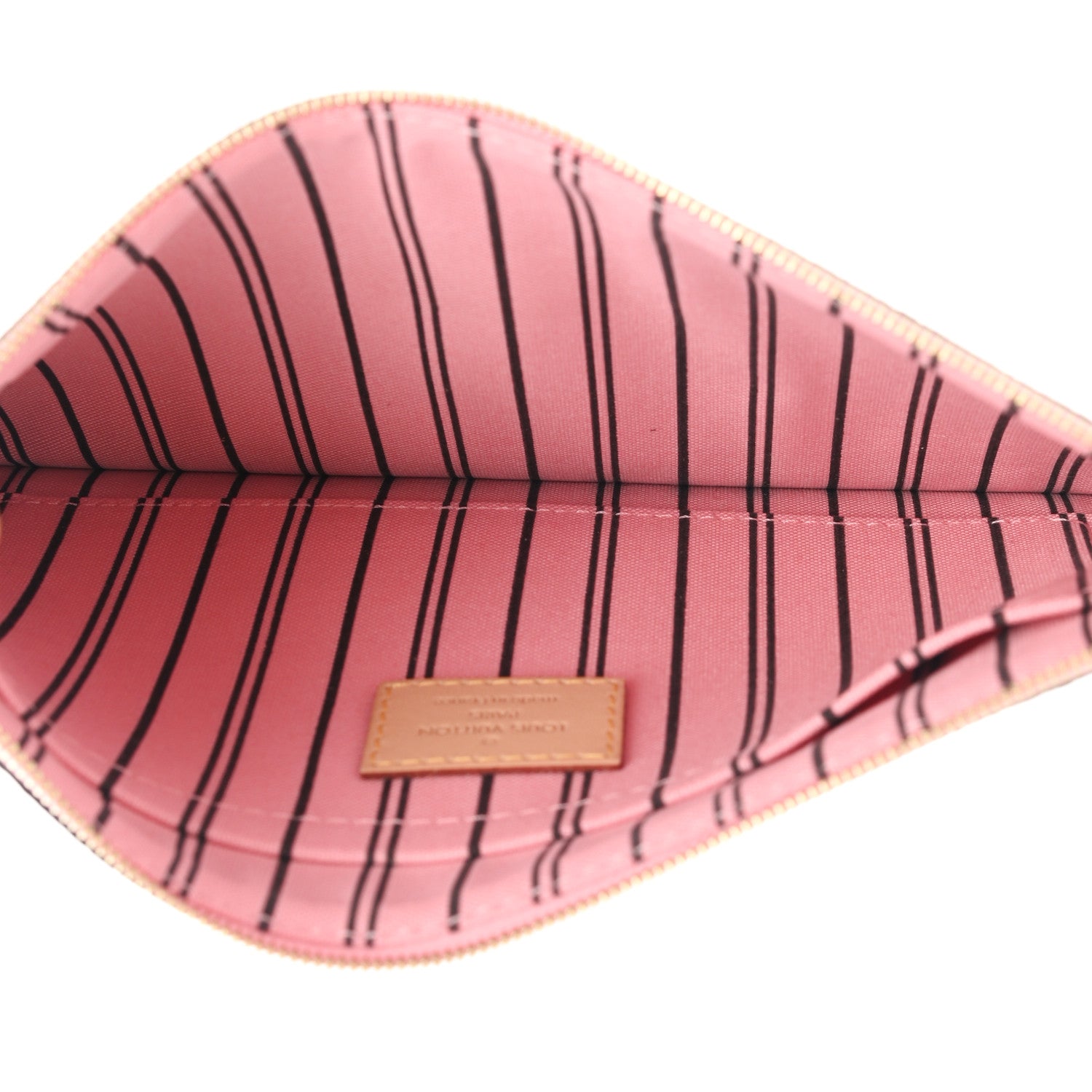 Louis Vuitton Monogram Neverfull MM GM Pochette Sugar Pink 5 of 8