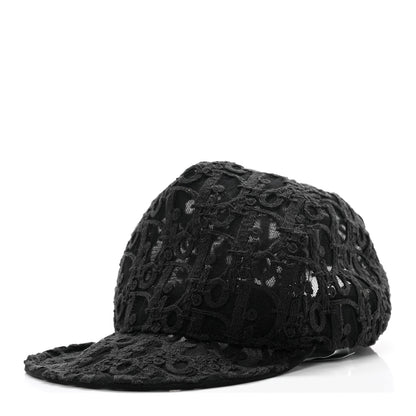 Christian Dior Mesh Hat M Black 1 of 10