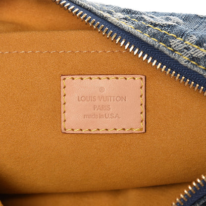 Louis Vuitton Monogram Denim Baggy PM Blue 7 of 12