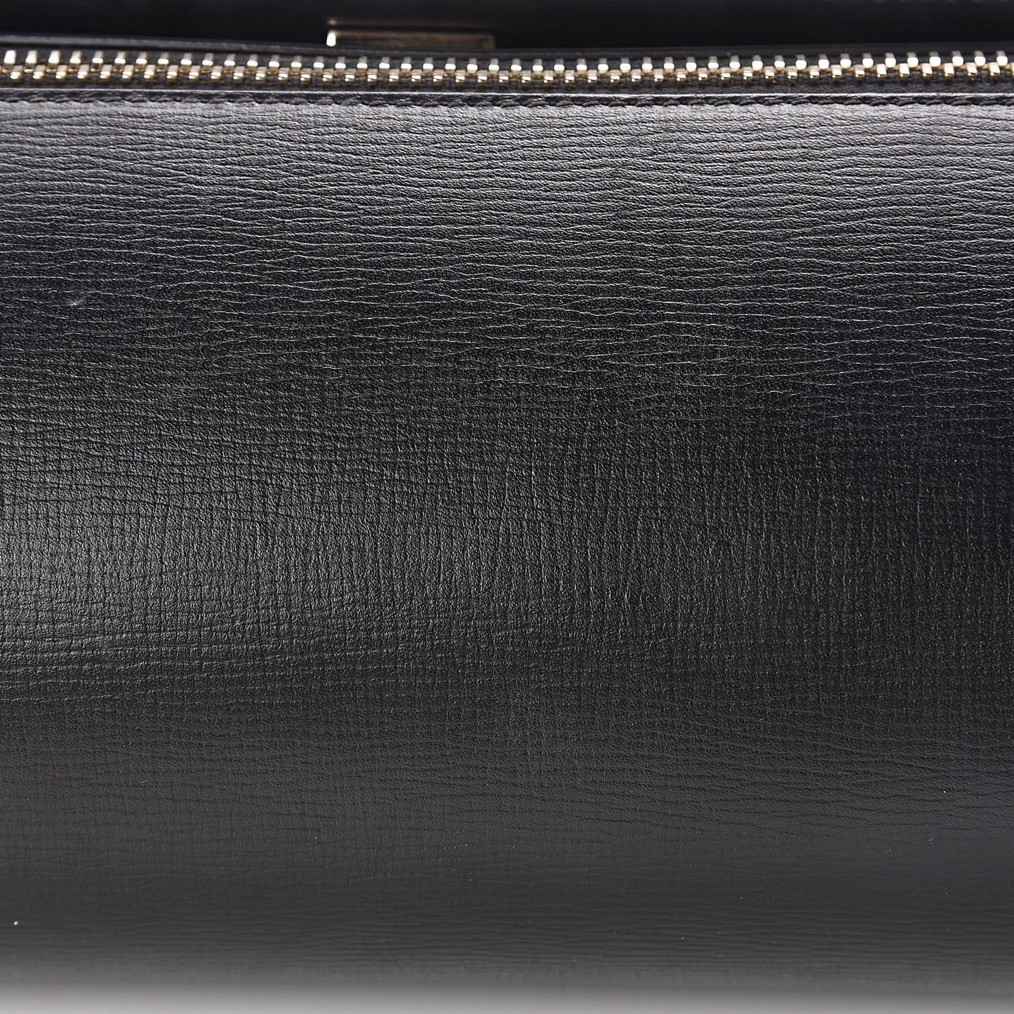 Textured Calfskin Medium Pandora Box Crossbody Bag Black