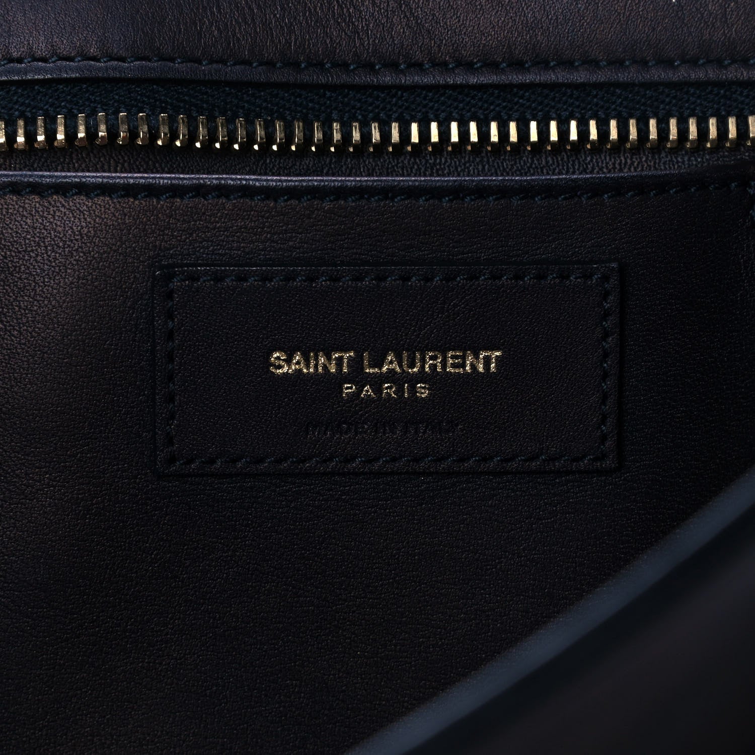 Saint Laurent Calfskin Small Classic Y Cabas Navy Blue 6 of 12
