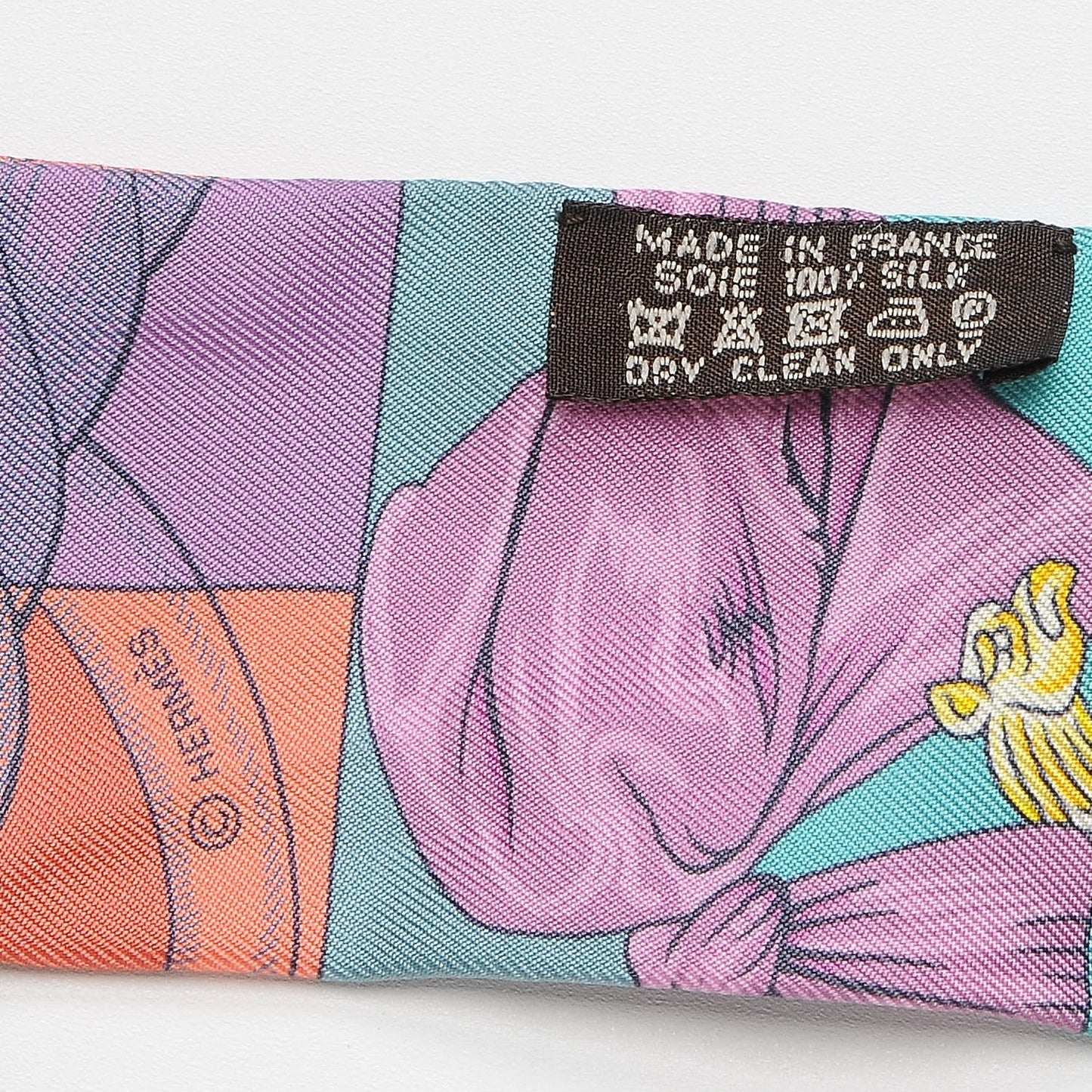 Silk Cavalleria d'etriers Twilly Celadon Bleu Vieux Rose