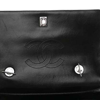 Chanel Lambskin Quilted Large Trendy CC Dual Handle Flap Bag Black 11 of 14