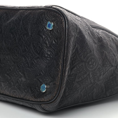 Louis Vuitton Monogram Lambskin Antheia Ixia MM Black 8 of 9