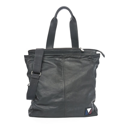 Louis Vuitton Calfskin Cross V Messenger Asphalt 1 of 9
