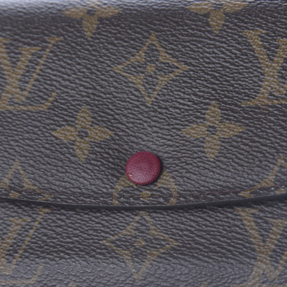 Louis Vuitton Monogram Emilie Wallet Fuchsia 10 of 10