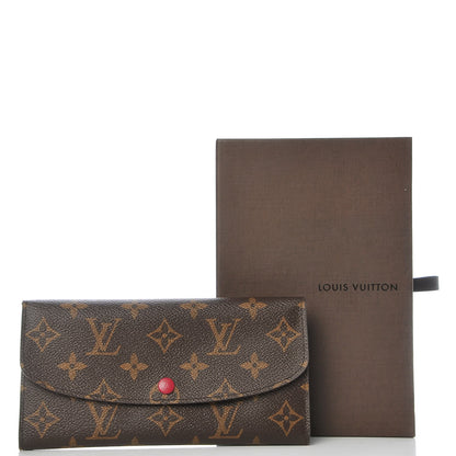 Louis Vuitton Monogram Emilie Wallet Fuchsia 7 of 7