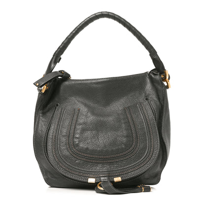 Chloe Calfskin Medium Marcie Satchel Black 1 of 10