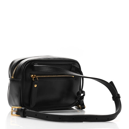 Saint Laurent Calfskin Matelasse Monogram Lou Belt Bag Black 3 of 10