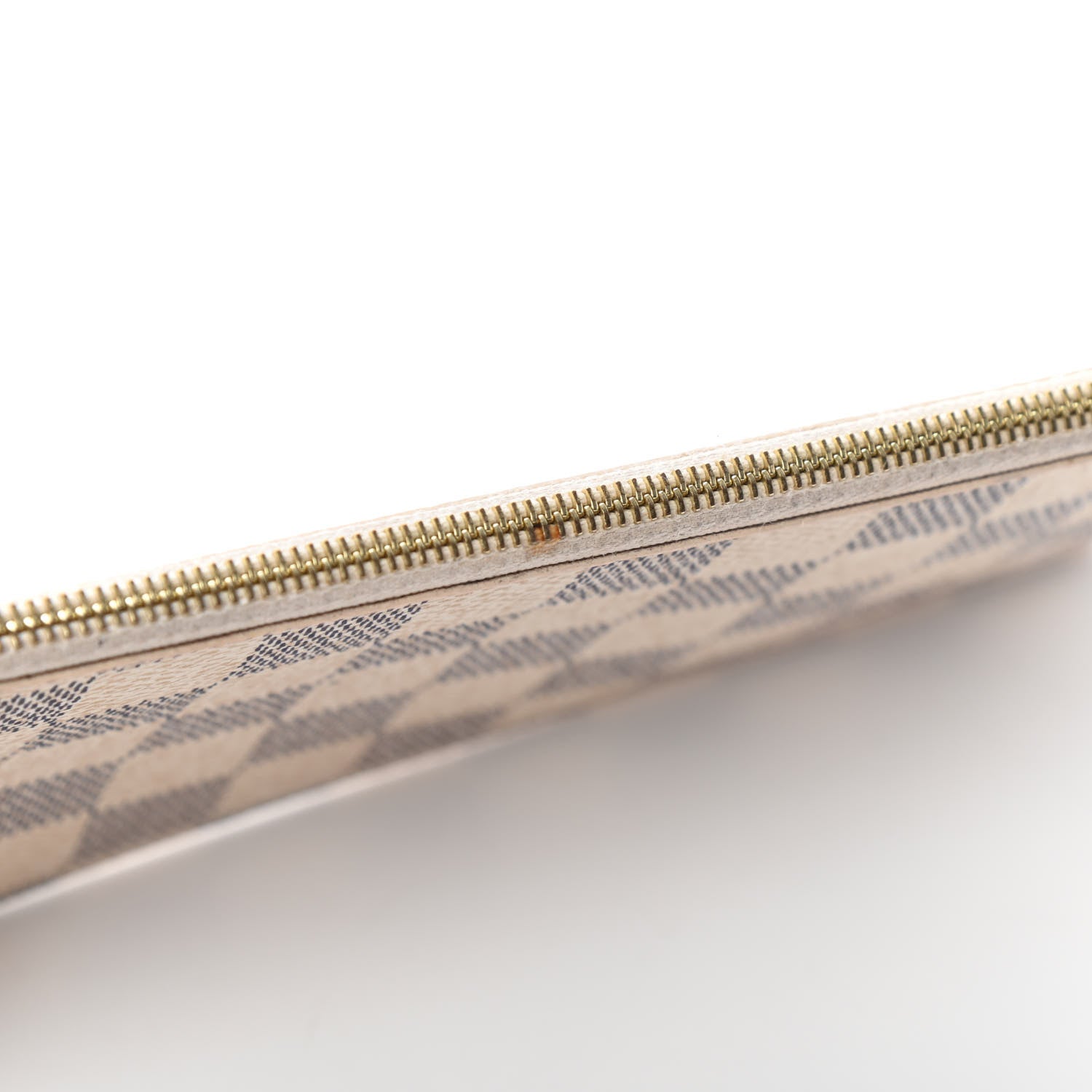 Louis Vuitton Damier Azur Pochette Felicie Chain Wallet Rose Ballerine 9 of 9