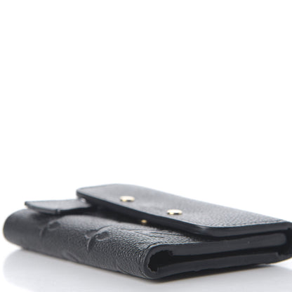 Louis Vuitton Empreinte Pont-Neuf Compact Wallet Black 9 of 10