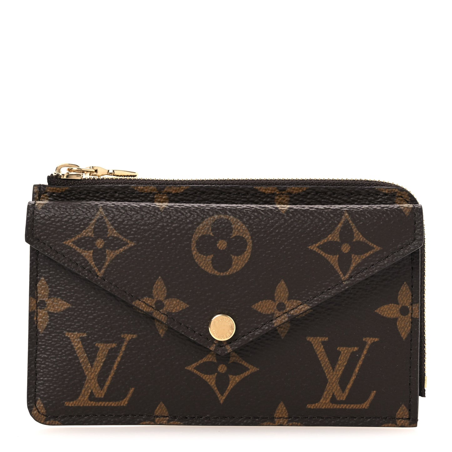 Monogram Recto Verso Card Holder Black