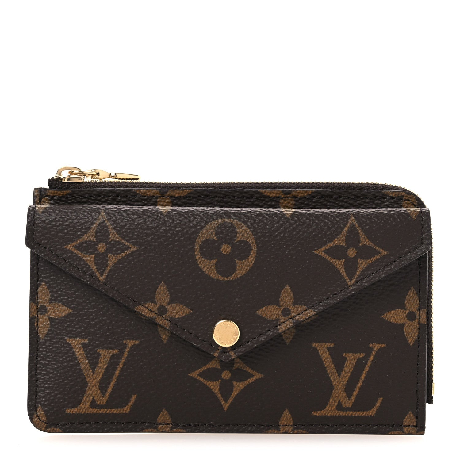 Louis Vuitton Monogram Recto Verso Card Holder Black 1 of 9