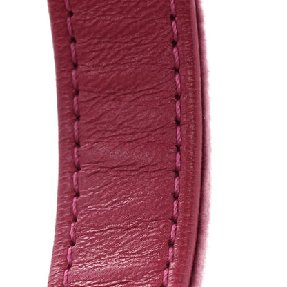 Chanel Velvet Camellia Embossed Mini Square Flap Pink 15 of 15