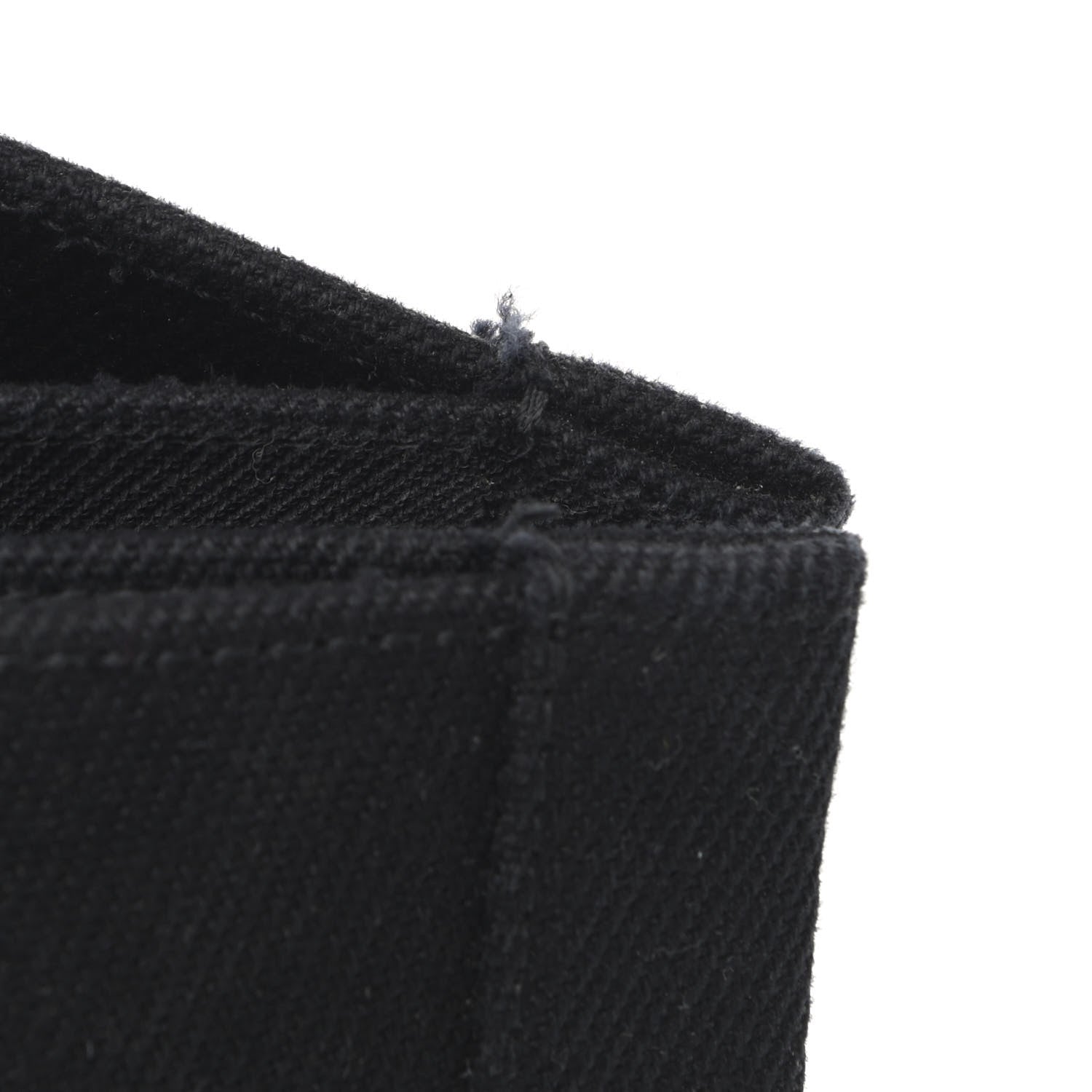 Saint Laurent Linen Calfskin Rive Gauche Tote Black 17 of 17